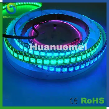 high definition led display strip IP65 waterproof pixel light 2m/lot 144pixels/m black PCB | Освещение
