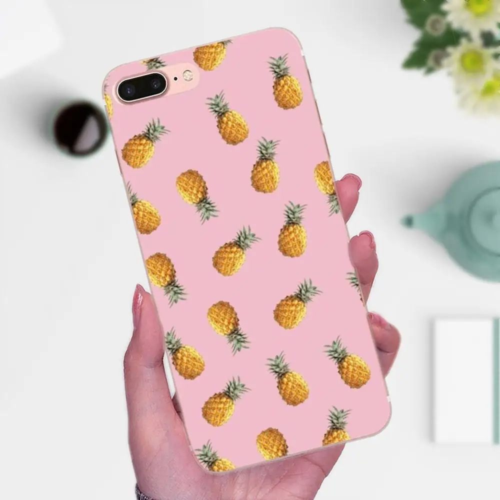 Летние фрукты ананас для Galaxy J1 J2 J3 J330 J4 J5 J6 J7 J730 J8 2015 2016 2017 2018 мини Pro мягкие ТПУ