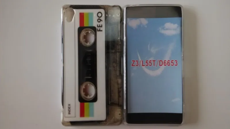 Sony Xperia Z3 Retro Fashion TPU Case (2)