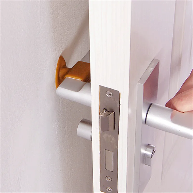 

1pcs Silicone Anti Collision Door Stop Self Adhesive Bumper Guard Protective Pad Handle Doors Lock Knob Crash Fender