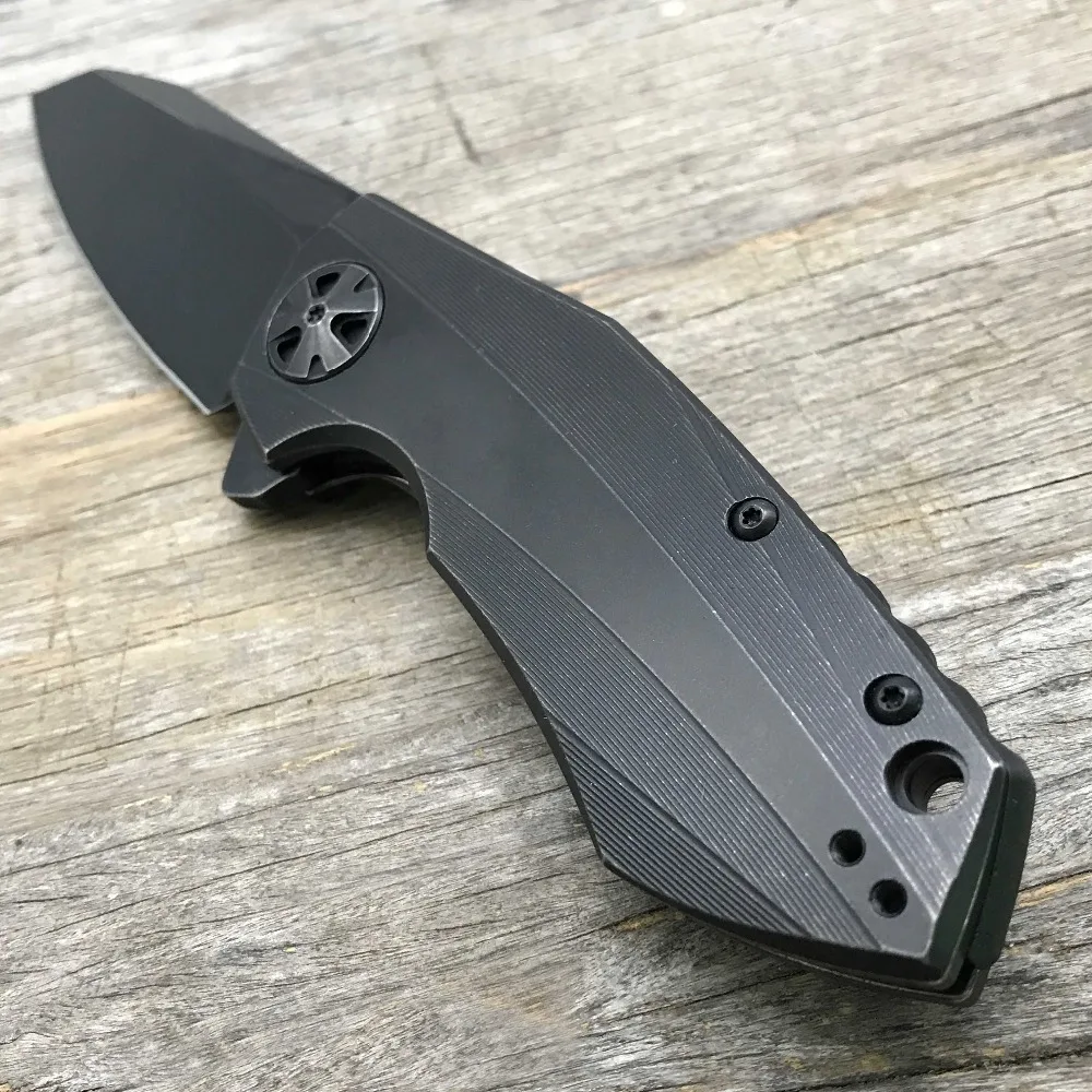 LDT 0456 BW Folding Knife CTS 204P Blade TC4 Titanium Handle Knives Tactical Outdoor Pocket Survival Ball Bearing Knife EDC Tool LDT 0456 BW Folding Knife CTS 204P Blade TC4 Titanium Handle Knives Tactical Outdoor Pocket Survival Ball Bearing Knife EDC Tool