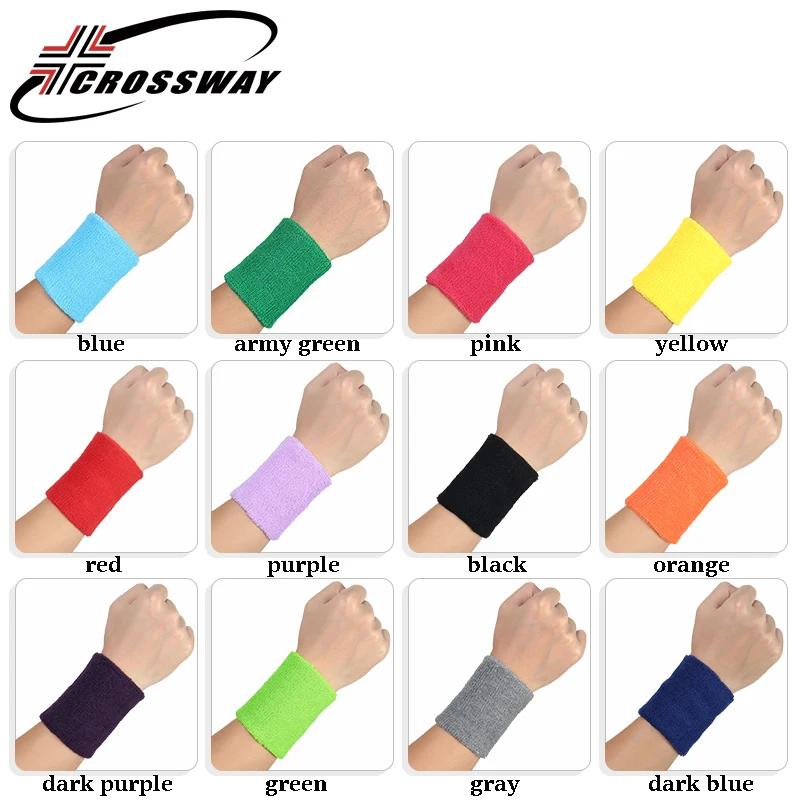 CROSSWAY 3 шт. дешевые фитнес поддержка запястья полотенце группы напульсник toalha pulso