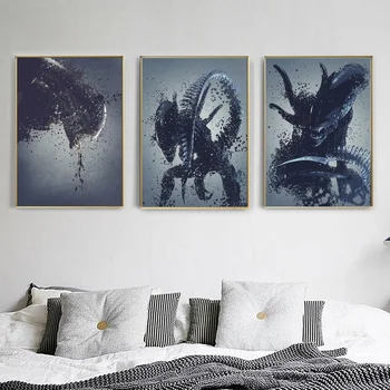

Alien movie Art Oil Painting posters and print Room wall Decor 50x75cm