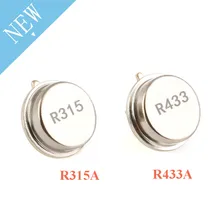 5 шт. Кристалл R315A 315 МГц/R433A 433 МГц поверхностный акустический волновой резонатор для настольного кварца