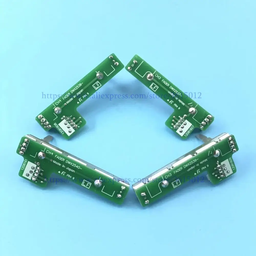

4PCS/lot Fader Assembly replace DWX2538 / DWX2540 Fits Ch2 Ch4 and DWX2537 / DWX2539 Fits Ch1 Ch3 For Pioneer DJM800