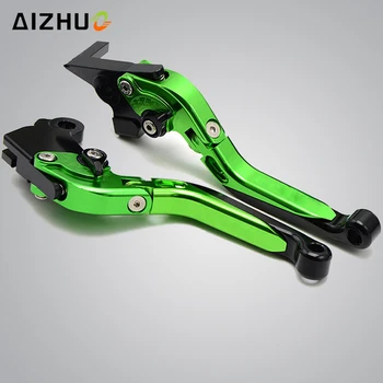 

FOR KAWASAKI ZX6R ZX636R ZX6RR ZX 6R Motorcycle Accessories Brake Clutch Levers Adjustable Folding Extendable 2007-2016 2008
