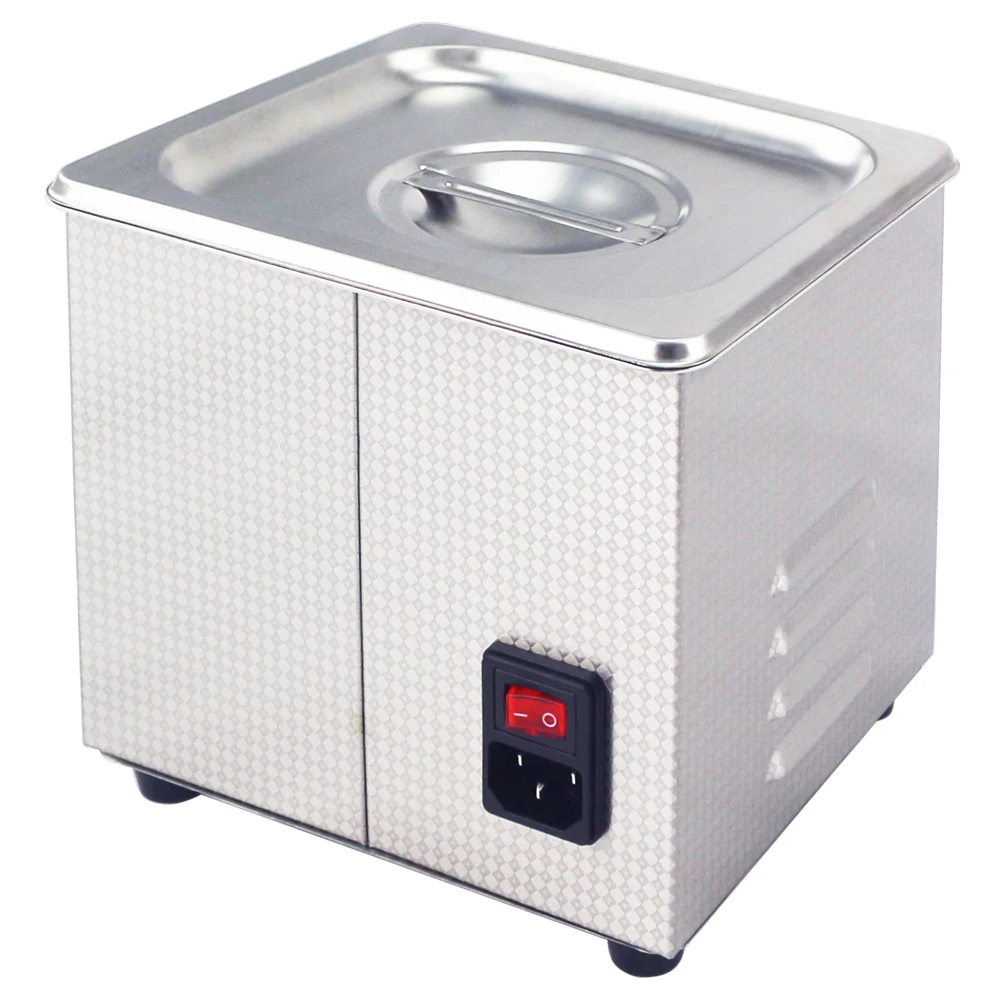 120W Ultrasonic Cleaner 1.3L Bath 0~30mins Timer with Heater Ultrasound Cleaning for Watches Glasses Jewelry Home Parts