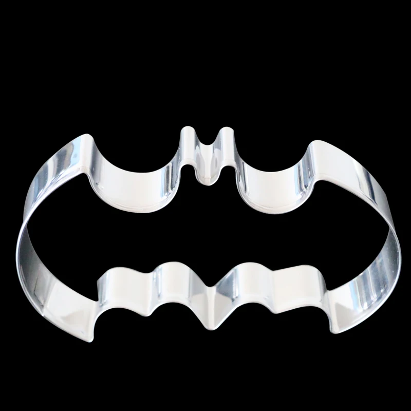 HOHGIULIA Stainless Steel Cookie Cutter Batman Film Theme Mousse Ring Biscuit Mould Baking Pastry tool Gift cutter Molds M014 | Дом и сад