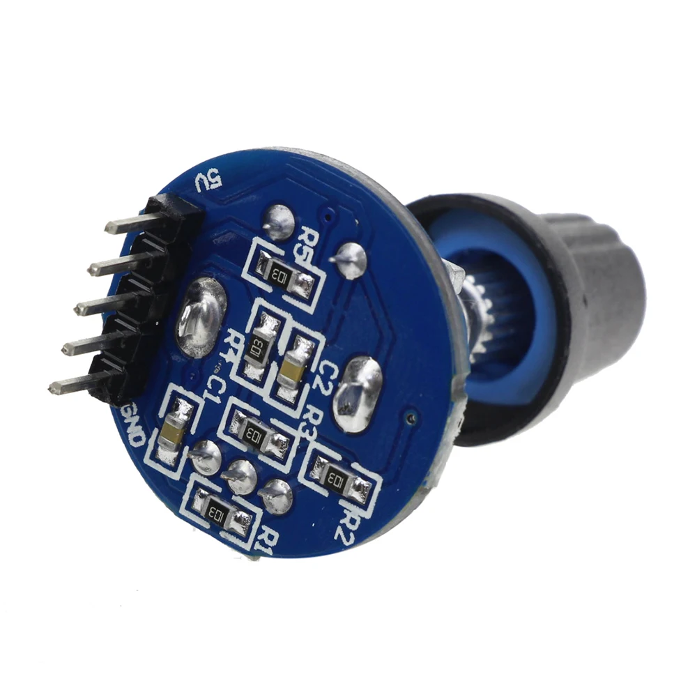 Rotary encoder/potentiometer module 5V power supply.
