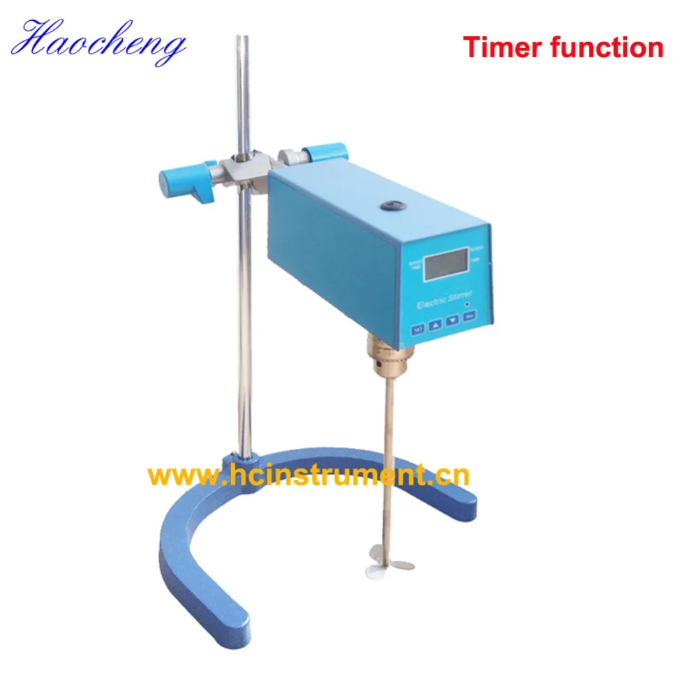 Перемешивание объем Макс 100л lcd лабораторная верхнеприводная мешалка с таймером