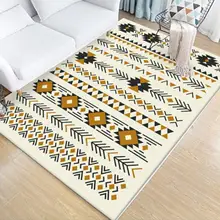 Megayouput простой геометрический ковер для дома абстрактный 80*160 см/120*160 см/140*200 см/160*230 см/200*300 см нескользящий коврик