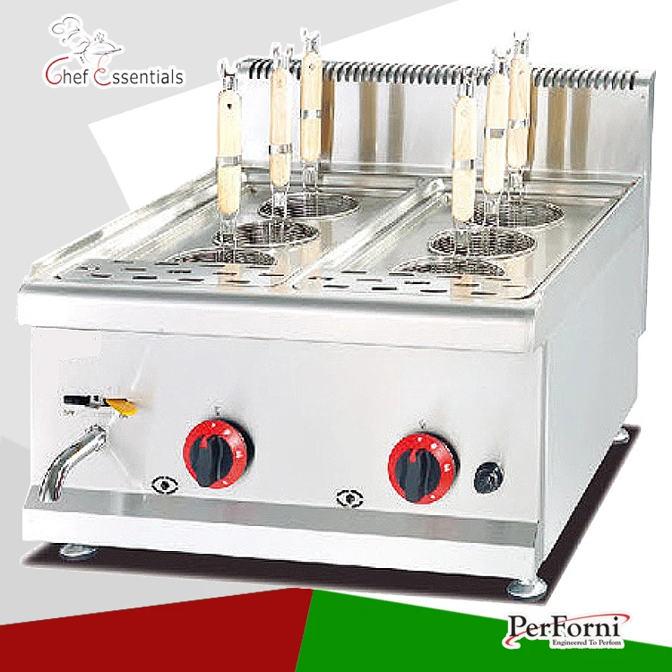 PKJG GH588 Counter Top Gas Pasta Cooker with pan, for