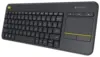 Беспроводная сенсорная клавиатура Logitech K400 Plus со встроенной сенсорной панелью для подключенных к Интернету телевизоров ► Фото 3/6