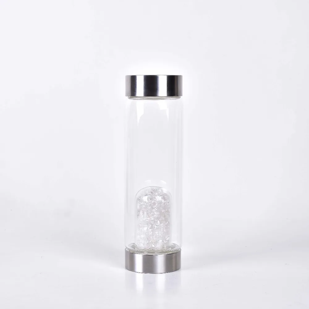 crystal clear water bottle