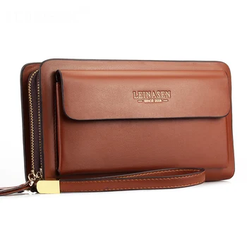

High Quality PU Leather Men Wallet 2019 New Casual Wallet Men Purse Clutch Bag Wallet Long Design Handbag Large capacity For Man