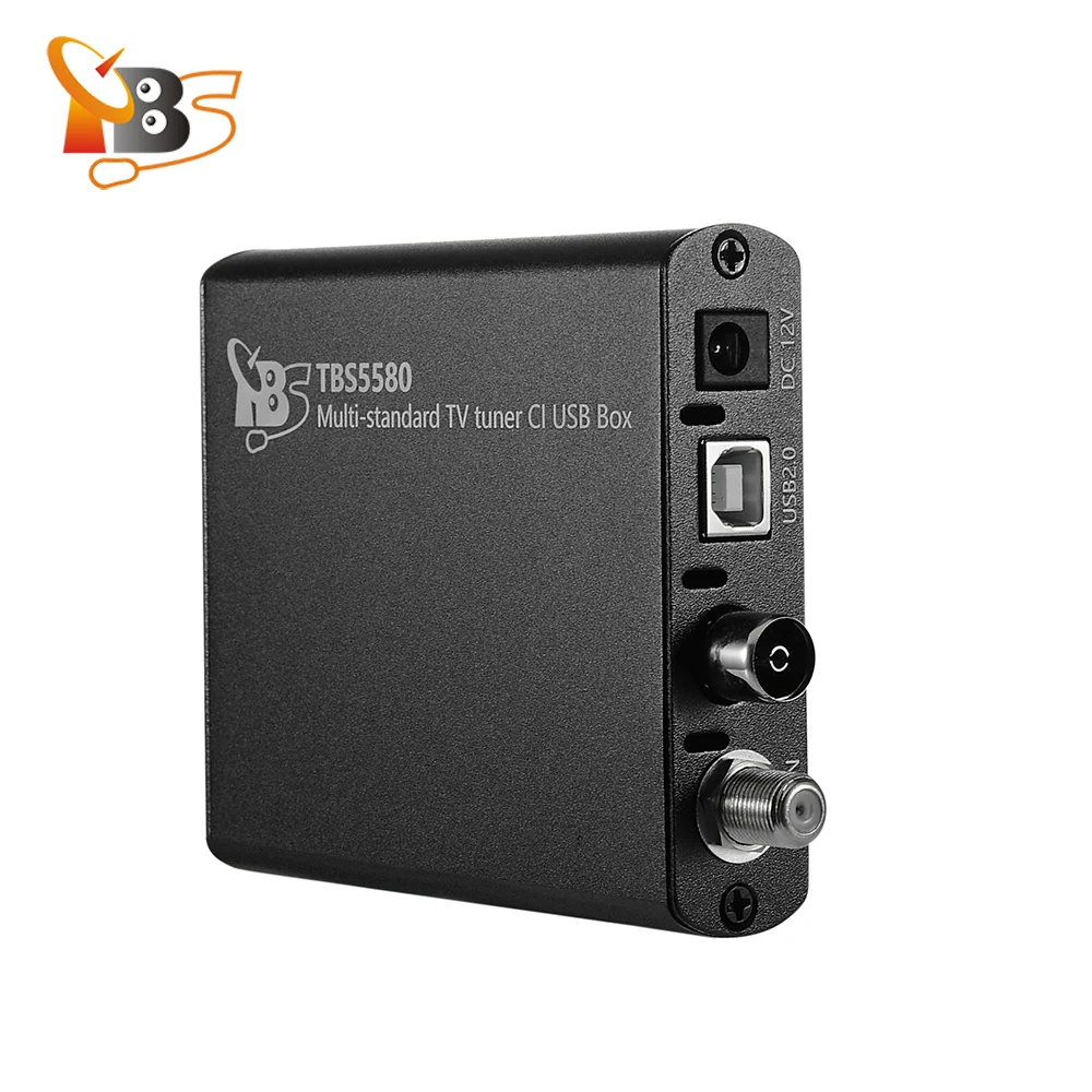 TBS5580 Multi standard Universal TV Tuner CI USB Box for Enjoying DVB S2X S2 S T2