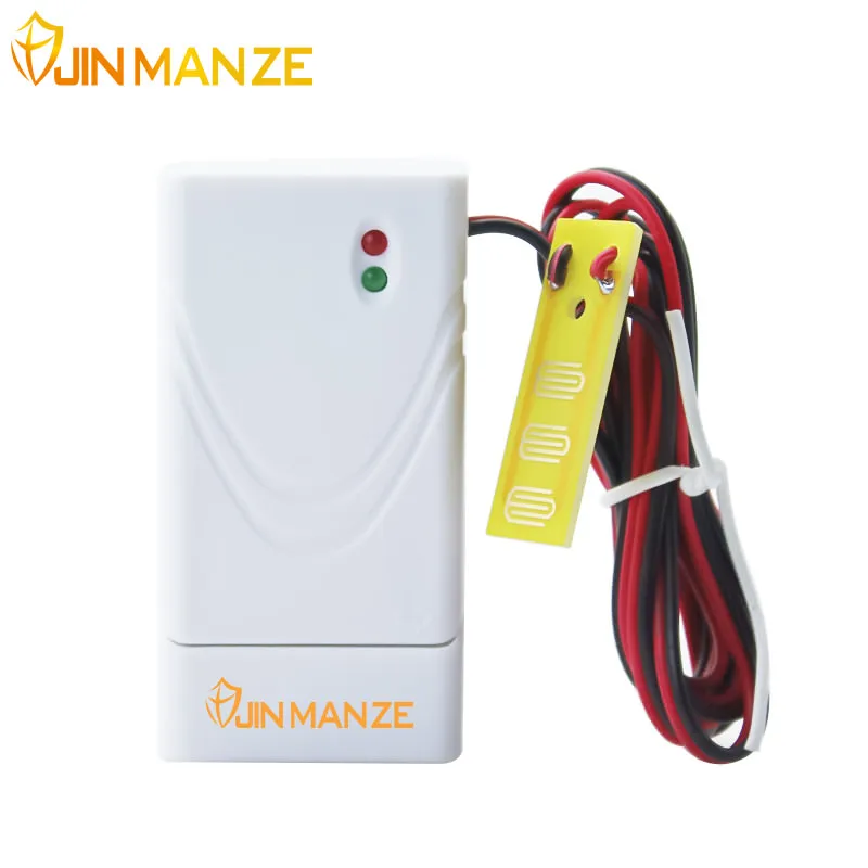 

1pcs JINMANZE New 433mhz Wireless Water leak Detector for Home Commercial Security Wireless GSM Alarm System Device Flood Sensor
