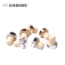 GUHD WineStopper Wine Bottle Tampion Sobering Device Set Red Stopper Plug Cap High polymer