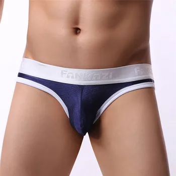 

Men Briefs Underwear Men's Sexy Brief Underpants Comfortable Silky Mens Underwear Shorts Cueca Male Panties Briefs