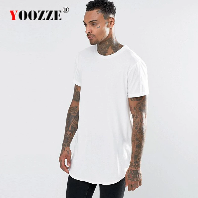 men's shirt with curved bottom