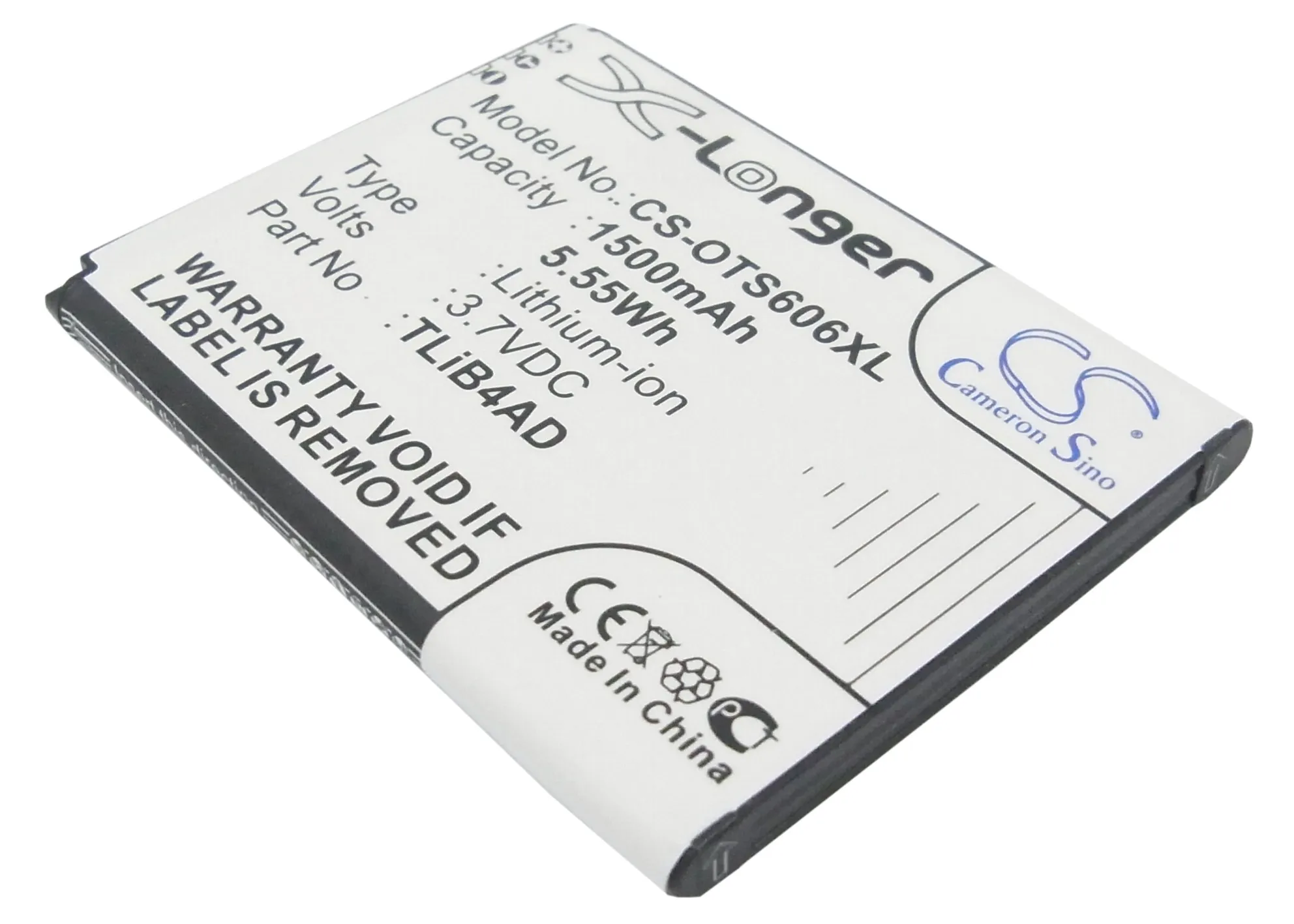Высококачественный аккумулятор Cameron Sino CAB1500008C1 TLiB4AD для TCL/Alcatel One Touch View Horizon
