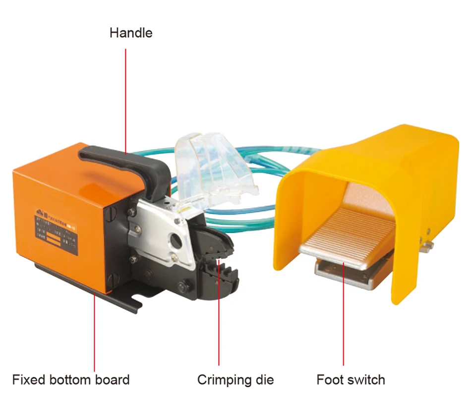 AM 10 PNEUMATIC CRIMPING TOOLS for Kinds of Terminals with CE