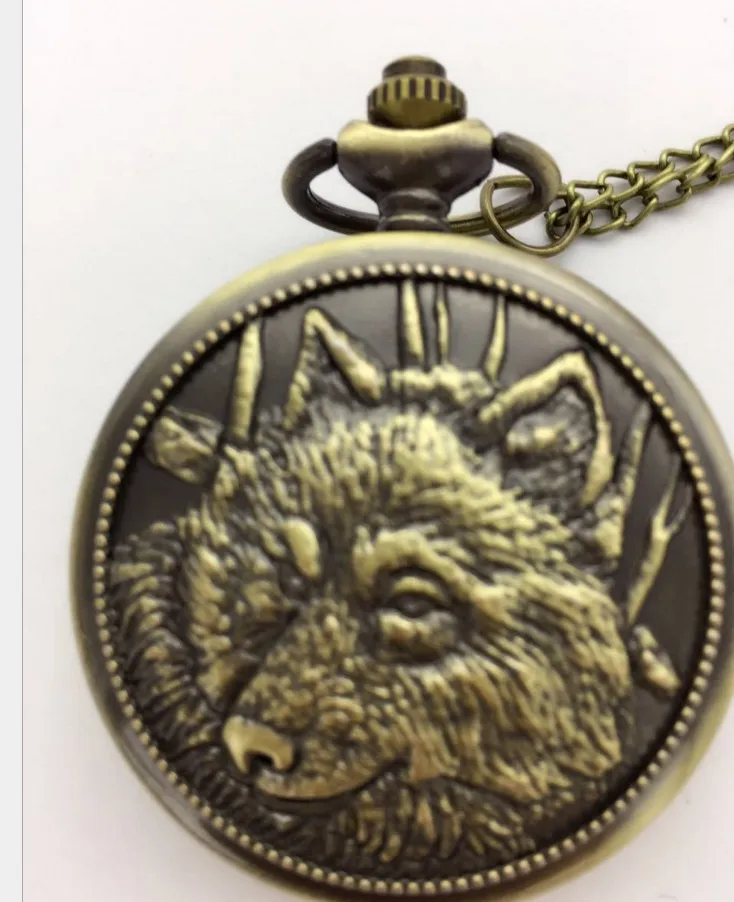 bronze-steampunk-wolf-pattern-quartz-men-boy-pocket-watch-chain-pendant-watch