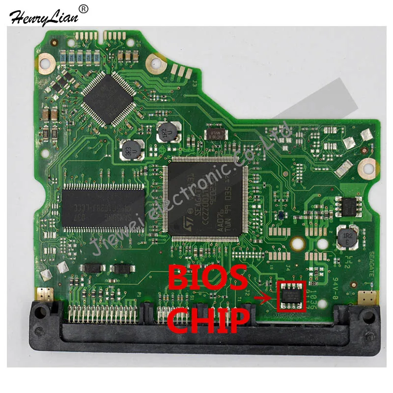

HDD PCB FOR LOGIC BOARD/BOARD NUMBER: 100536501 REV A