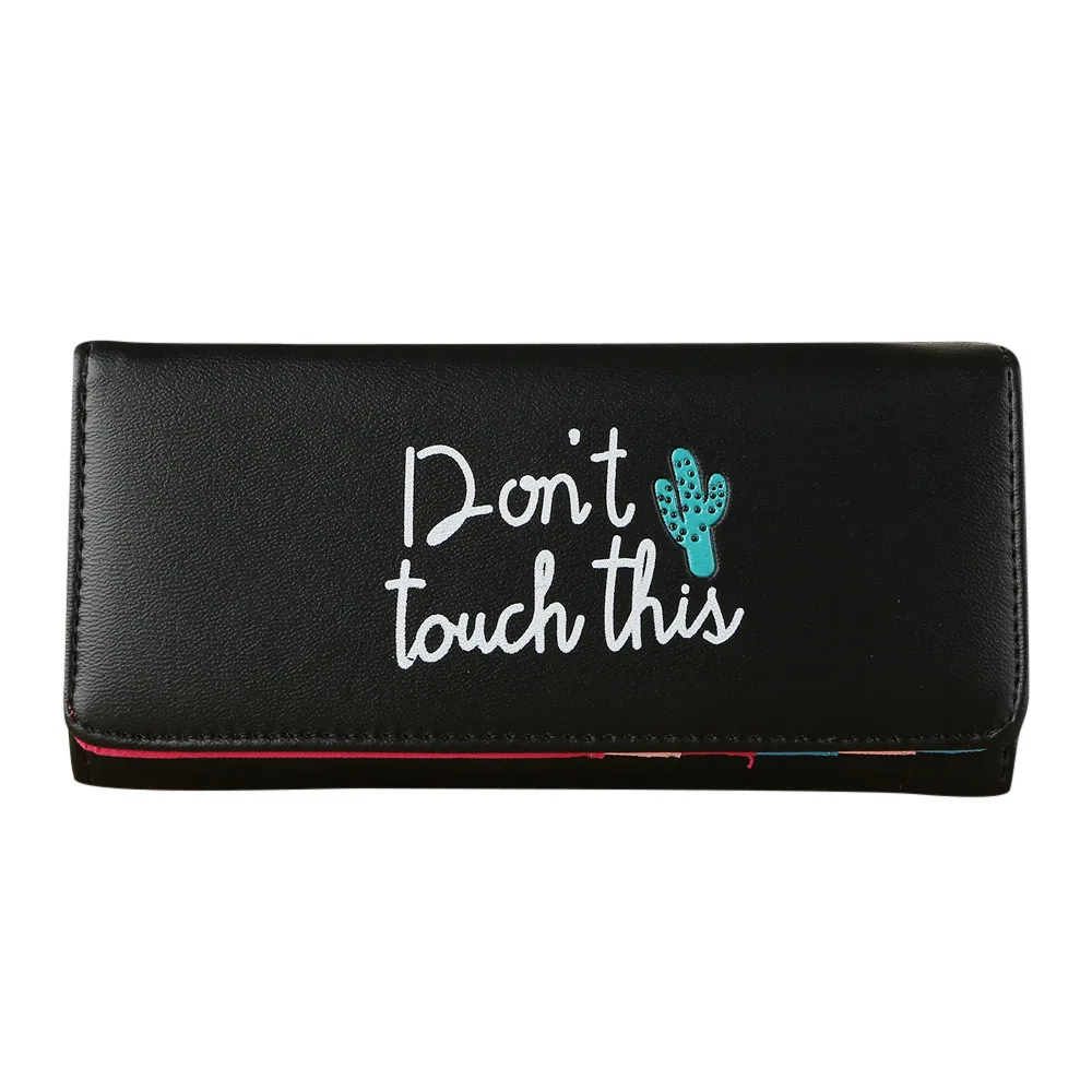

Women Simple Letter Long Wallet Retro Hasp Zipper Coin Purse Card Holders Porte Monnaie Femme Multifonction Coin Purse Wallet