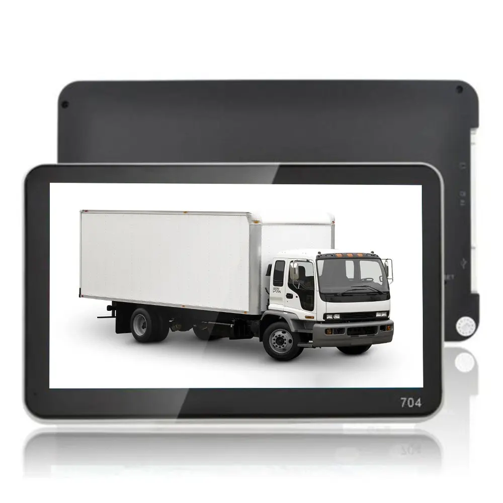 

New 7 Inches GPS Navigation TFT LCD Display GPS Universal Car Truck Navigator Portable Vehicle SAT NAV 4GB US Plug