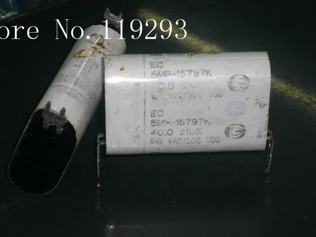 

[BELLA]U.S. EC metal capacitor 40UF150Vac quite 300Vdc change machine upgrade Need--20pcs/lot