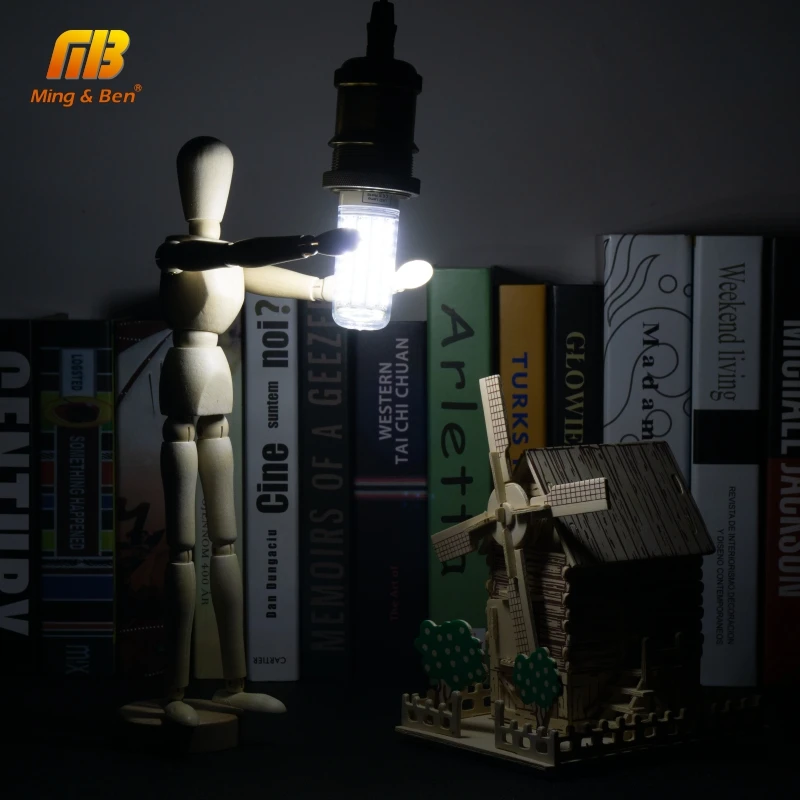 E27 E14 Светодиодный светильник 30 36 56 72 89 светодиодный s люстра Свеча SMD5730 кукурузный