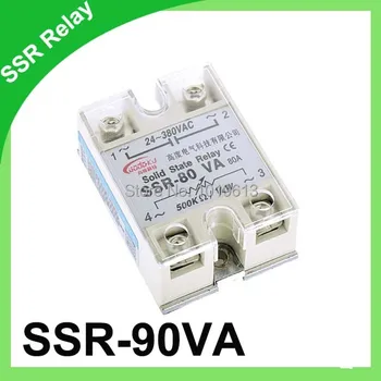 

SSR relay 90A Resistance Regulator single phase solid state relay SSR-90VA