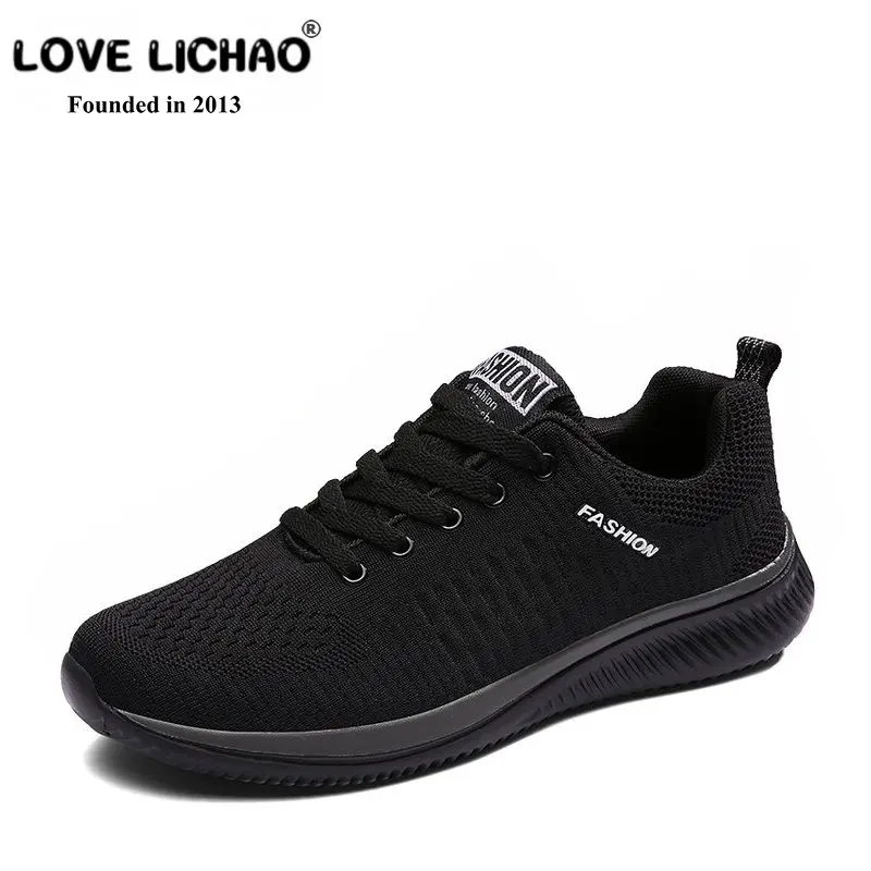 

LOVE LICHAO Men's Shoes 2018 Autumn New Arrival Breathable Lightweight Wear-resistant Outdoor Casual Shoes Plus Size Shoes 38-45