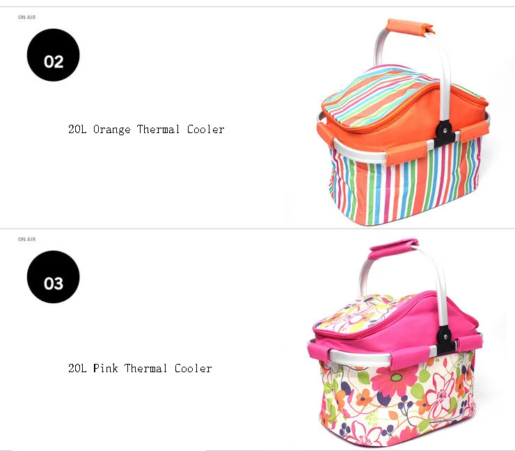 Outdoor Picnic Basket Picnic Bag (16)