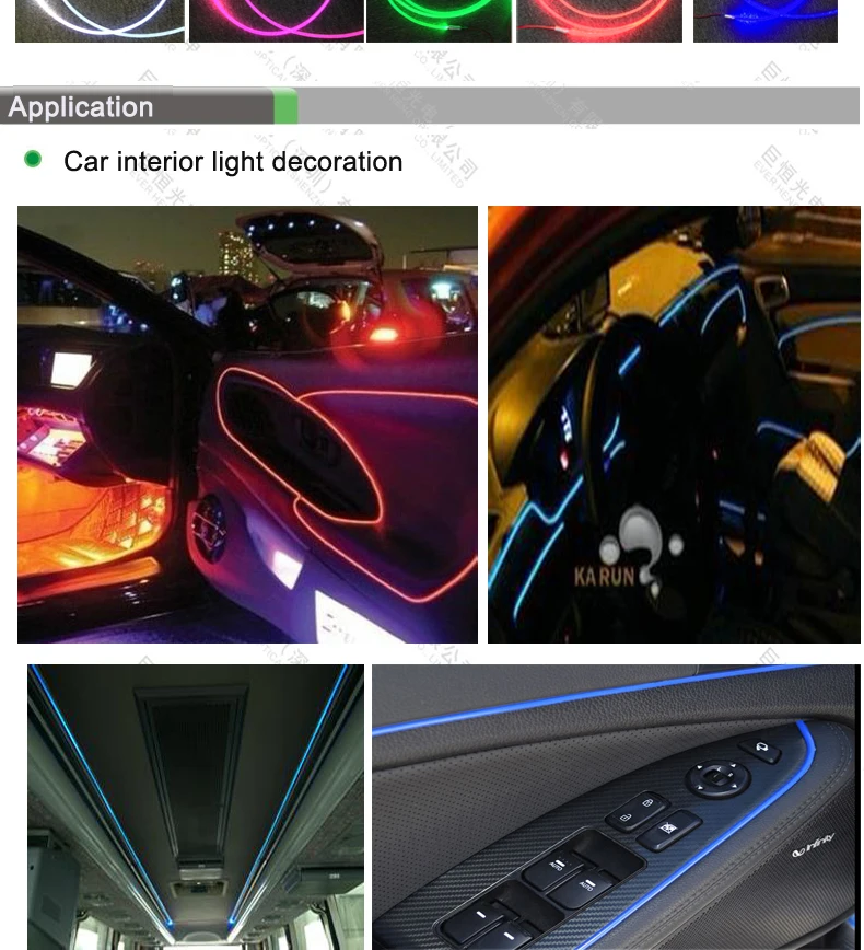 Приложение/ИК управление 12 в 3 Вт многоцветный RGB волоконно-оптический светодиодный светильник двигатель с APP управление автомобиля