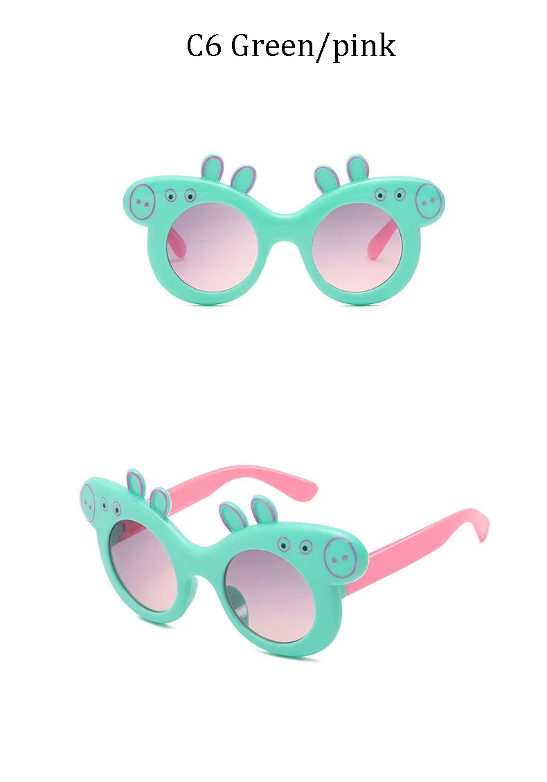 AOZE детские солнцезащитные очки для девочек очки для мальчиков брендовые кошачий глаз Детские линзы солнцезащитные очки милые стаканы детские оттенки очки UV400