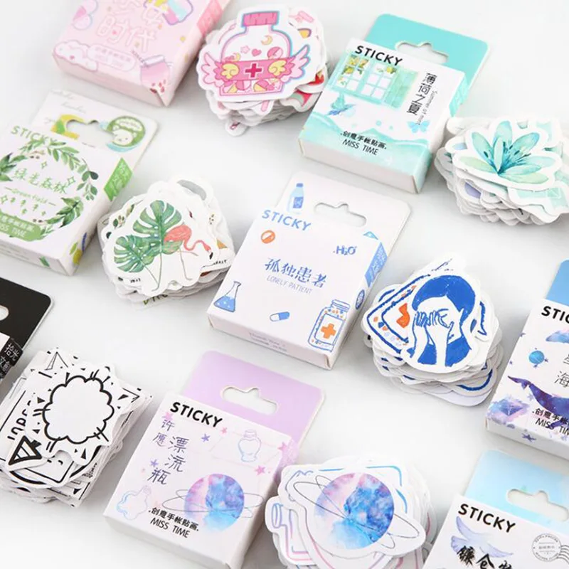 

Girls Medical Nurse Sticker DIY Craft Scrapbook Sticker Set 46 sheets /pcs