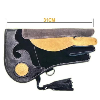 

Falcon Eagle High Quality Leather Protective Gloves Falconry Equipment Handguards Sleeve Gloves Training Hand Hood Protector