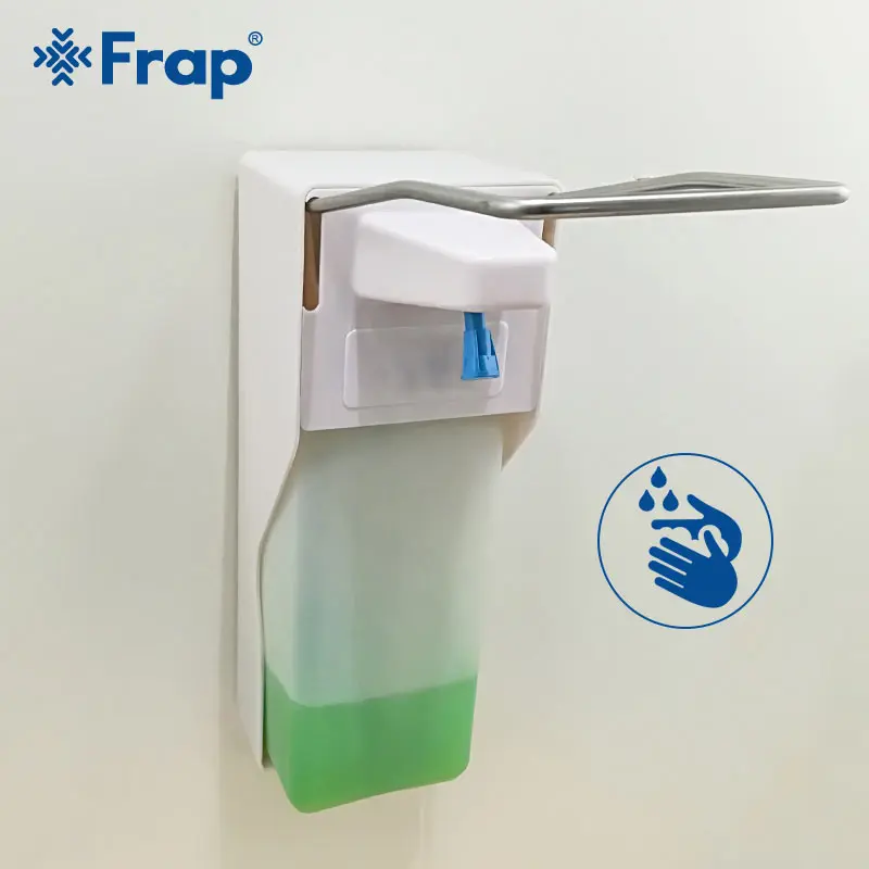 

FRAP bathroom Spray drop integrated liquid Soap Dispenser For hospital Balcony bathroom press type Dispenser Y81136/Y81137