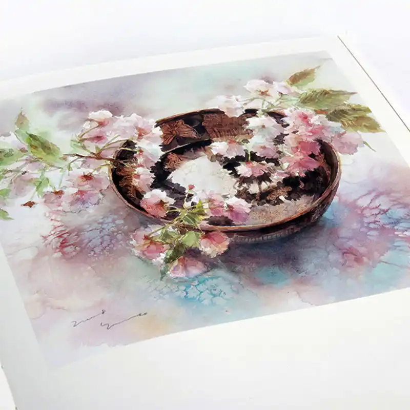 Watercolor Lesson Iv From Sketch To Watercolor Master Basic Drawing Skills Art Painting Design Coloring Book - 