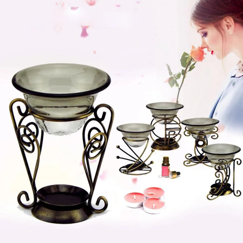 

Essential Oil 10pcsCandle Heater For BarIncense Burner Iron Design Restoring Ancient Ways Aromatherapy Diffusion Air Humidifier