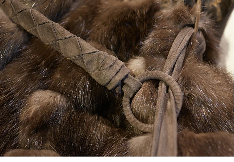 LVCHI зима 2019 Европейский продвинутый на заказ импортный Соболь бой Бронзовый персидская овечка меховая юбка пэчворк X-Long Slim норковые пальто