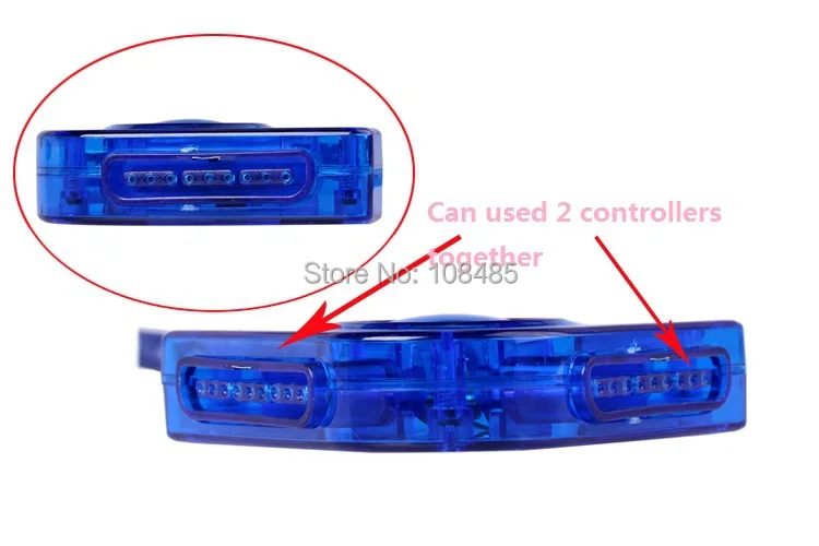 2 CONTROLLER TO USB PS2 2