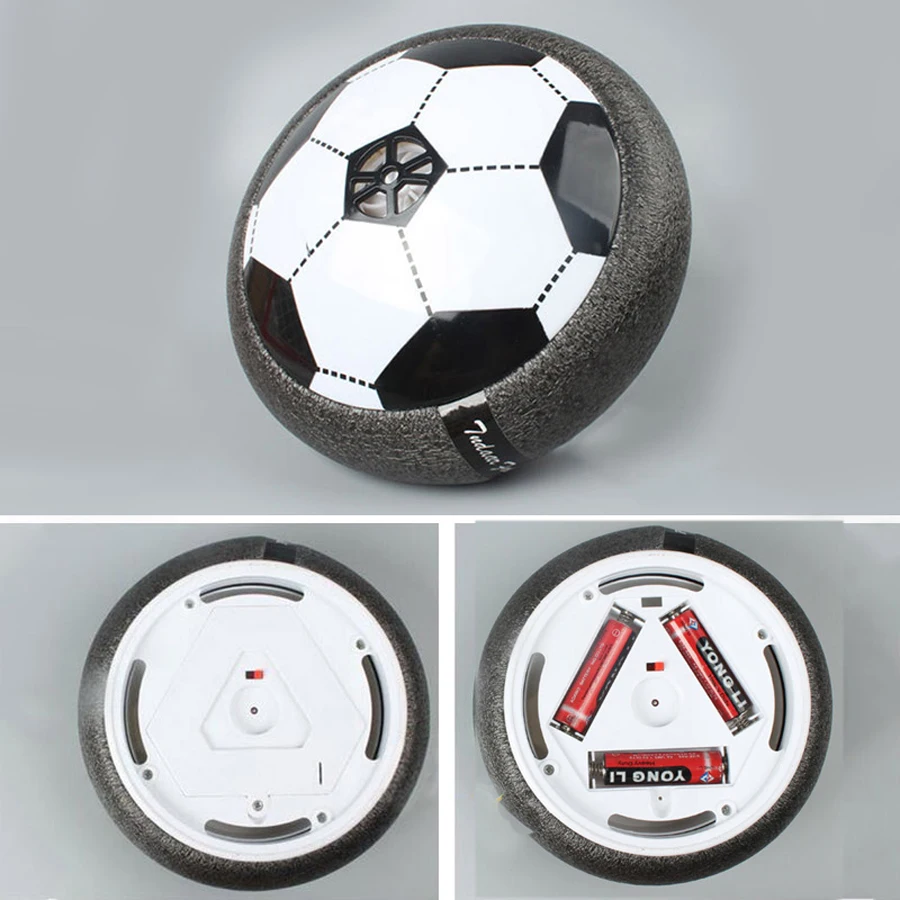 Very best  Indoor Kids Sports Toy Air Power Soccer Disk Latest Indoor Game LED Electric Suspension Pneumatic F