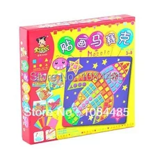 Транспортные инструменты Детские Новые EVA Липкие Мозаики липкие Развивающие игрушки для детей