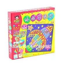 Transportation tools Kids New EVA Sticky Mosaics Sticky educational toy for children
