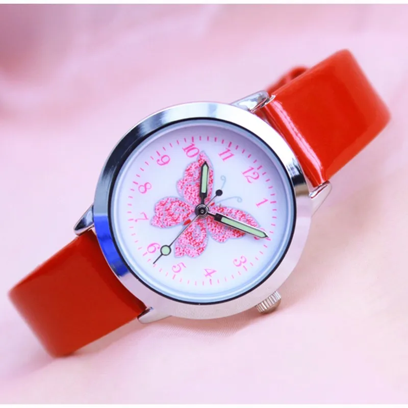 Brand Children's Watches Kids Quartz Watch Student Girls Quartz-watch Cute Colorful Butterfly Dial Watch Relogio kol saati Brand Children's Watches Kids Quartz Watch Student Girls Quartz-watch Cute Colorful Butterfly Dial Watch Relogio kol saati