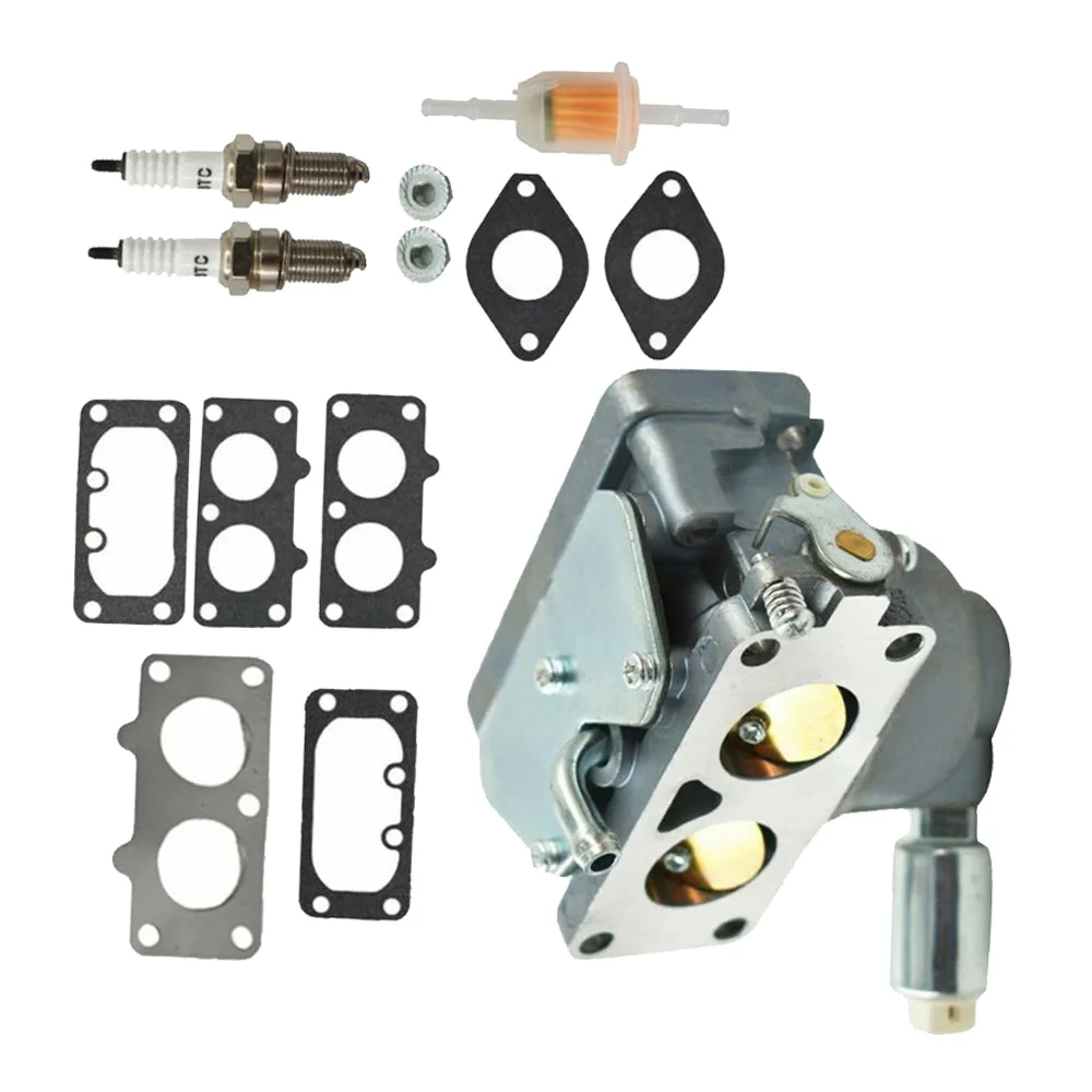 

Lawn mower Carburetor Kit Engine Garden tools Gasket Spark Plug Fuel Filter For Briggs&Stratton 20HP
