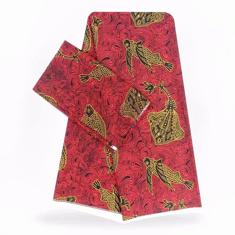 

Imitated silk fabric African print fabric 5+2 yard African fabric Nigerian Ankara fabrics 2018 Africain tissu wax !YBG062202